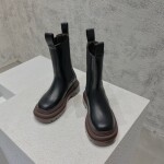 Bottega Chunky High Top Brown Ss2022