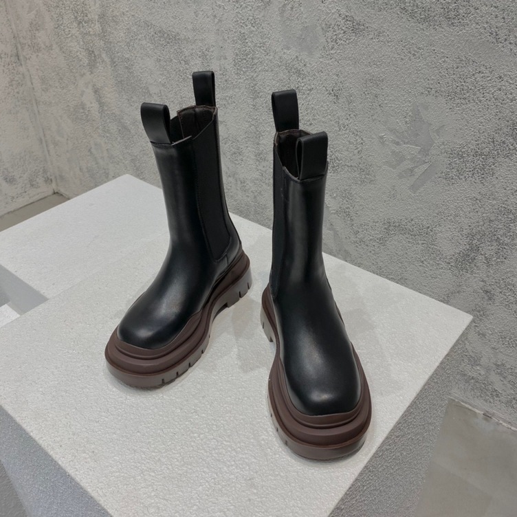 Bottega Chunky High Top Brown Ss2022