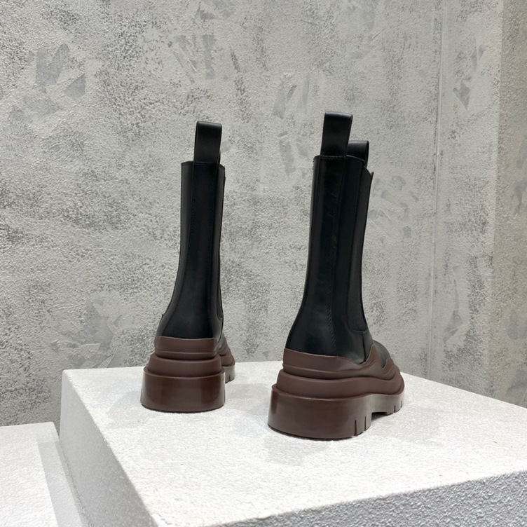 Bottega Chunky High Top Brown Ss2022