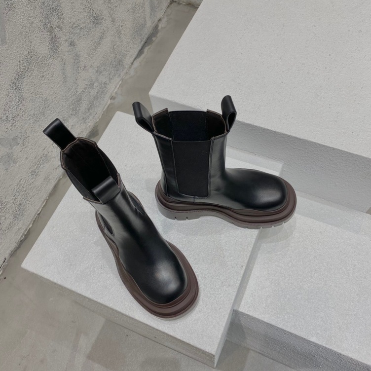 Bottega Chunky High Top Brown Ss2022