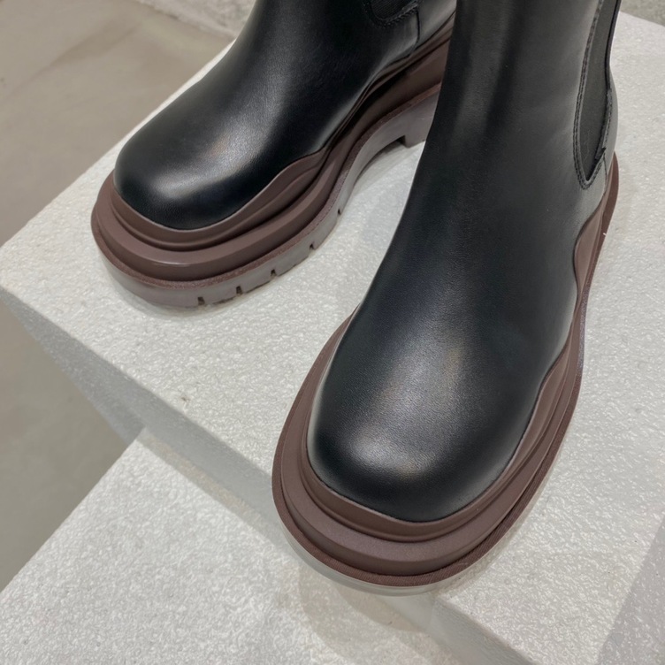 Bottega Chunky High Top Brown Ss2022