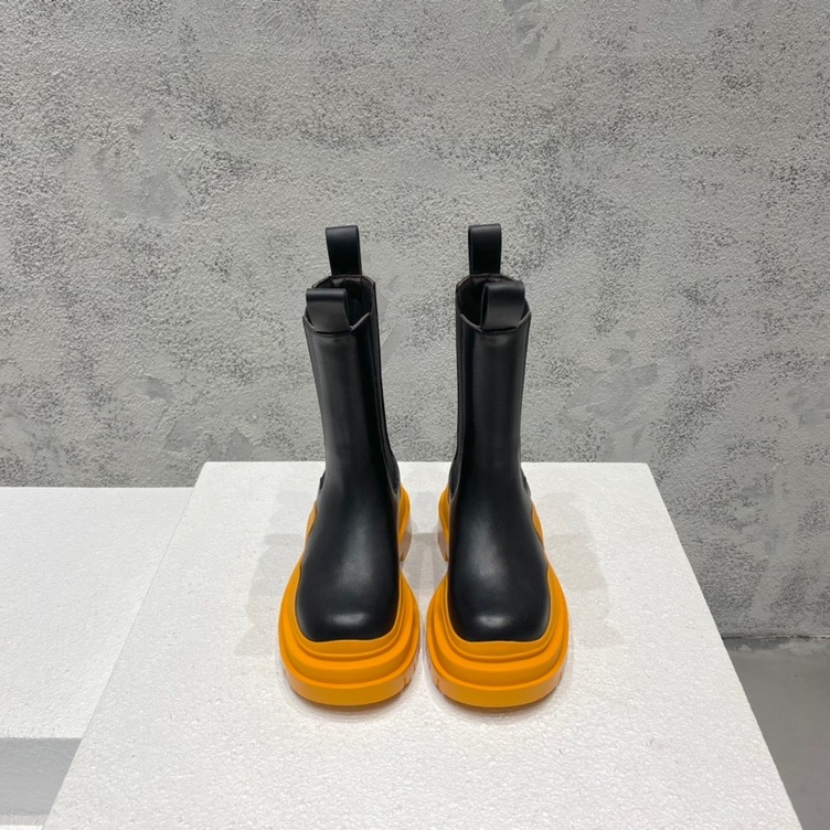 Bottega Chunky High Top Orange Ss2022