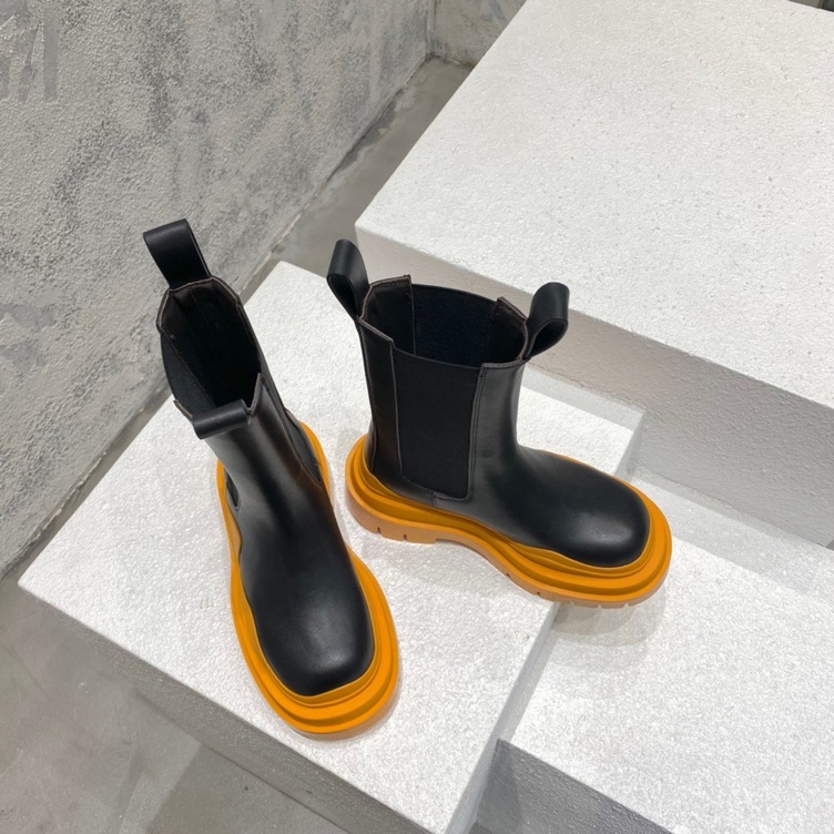 Bottega Chunky High Top Orange Ss2022