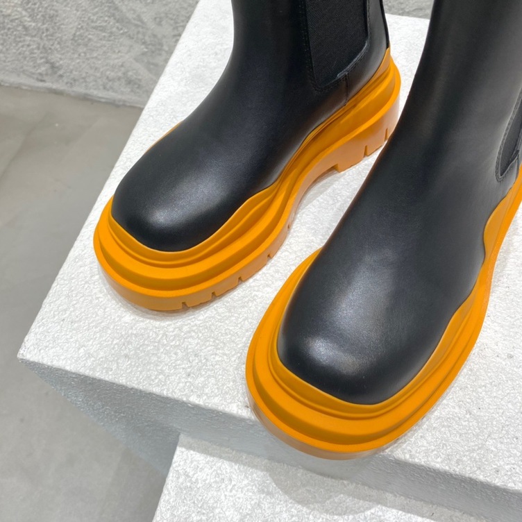 Bottega Chunky High Top Orange Ss2022