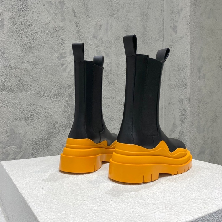 Bottega Chunky High Top Orange Ss2022