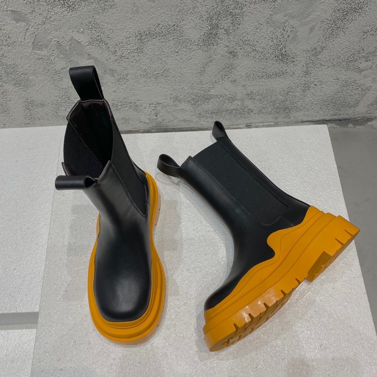 Bottega Chunky High Top Orange Ss2022