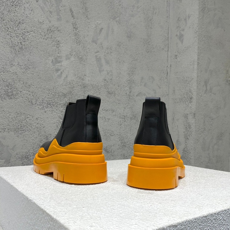 Bottega Chunky Low Top Orange Ss2022