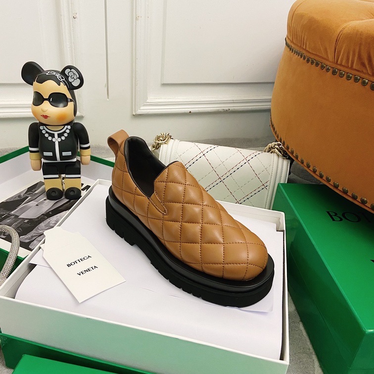 Loafer Slipon Bottega Brown Ss2022
