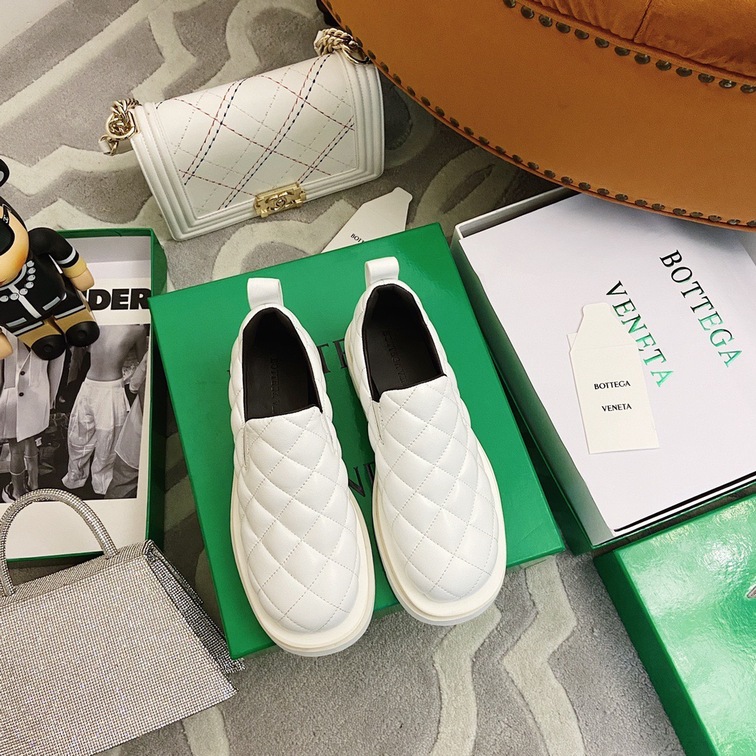 Loafer Slipon Bottega White Ss2022