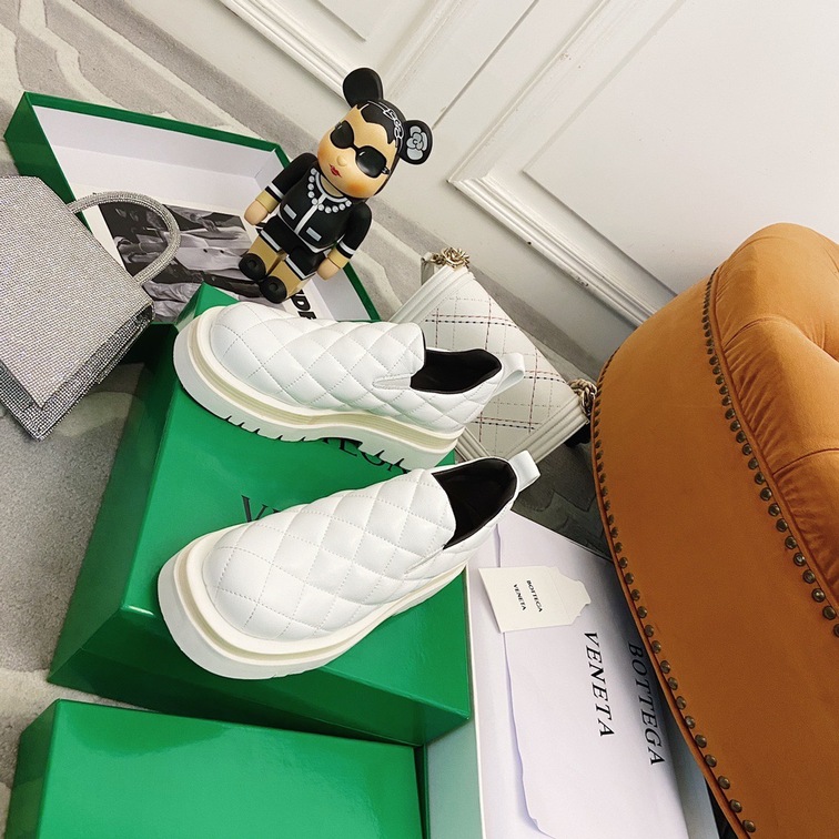 Loafer Slipon Bottega White Ss2022