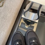 Chanel Sneakers Black Logo Ss2022