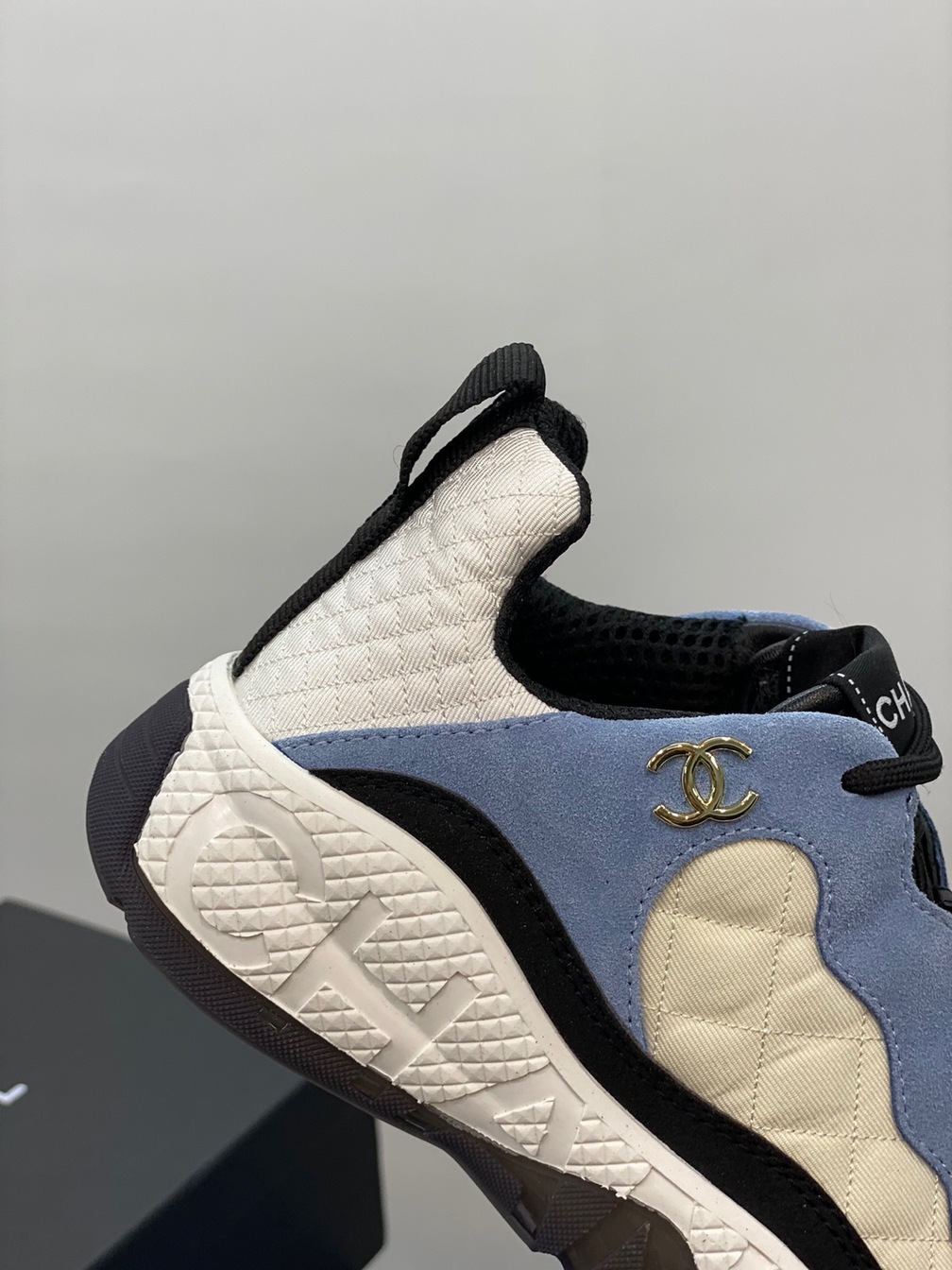 Chanel Sneakers Lightly Blue Ss2022