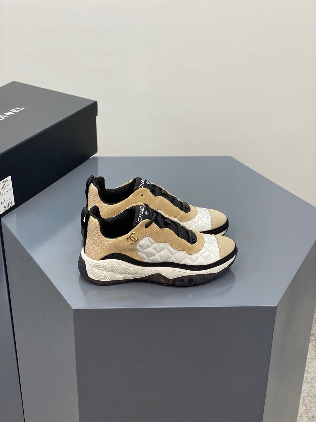 Chanel Sneakers Lightly Brown Ss2022