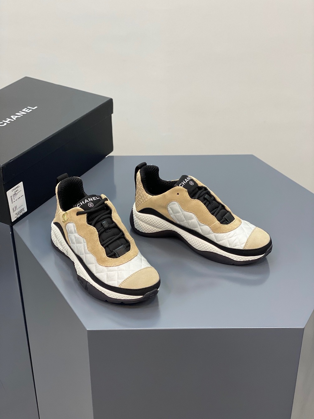 Chanel Sneakers Lightly Brown Ss2022