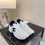 Chanel Sneakers White Logo Ss2022