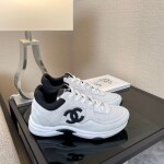 Chanel Sneakers White Logo Ss2022