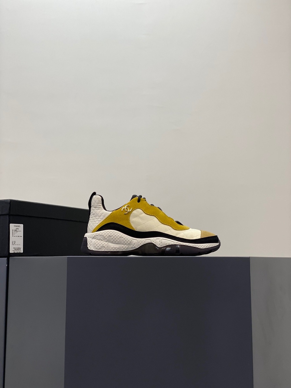 Chanel Sneakers Yellow Ss2022