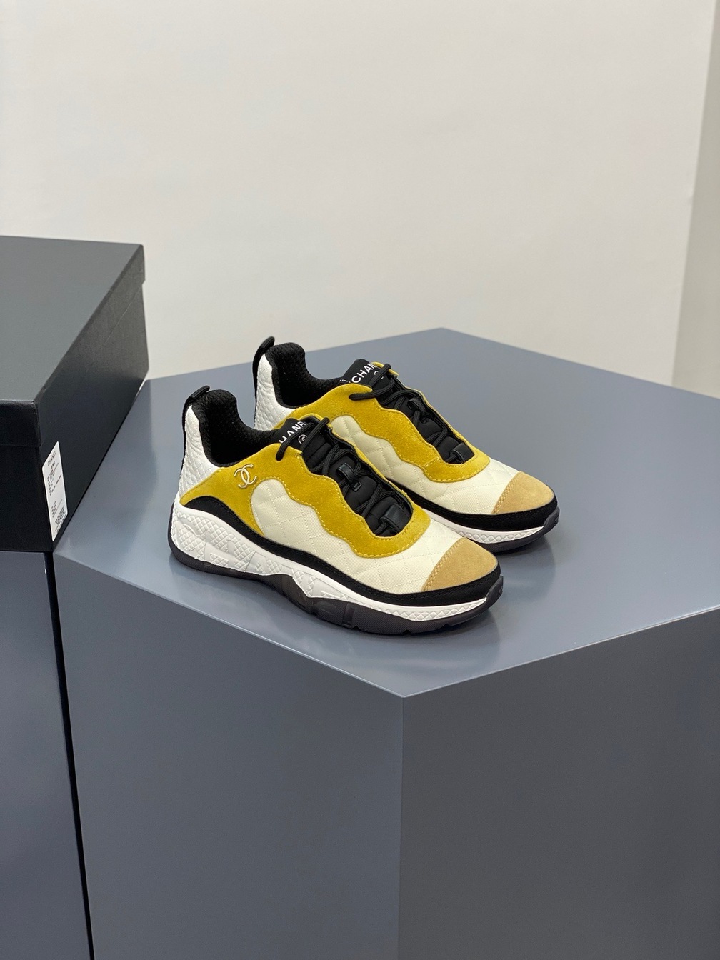 Chanel Sneakers Yellow Ss2022