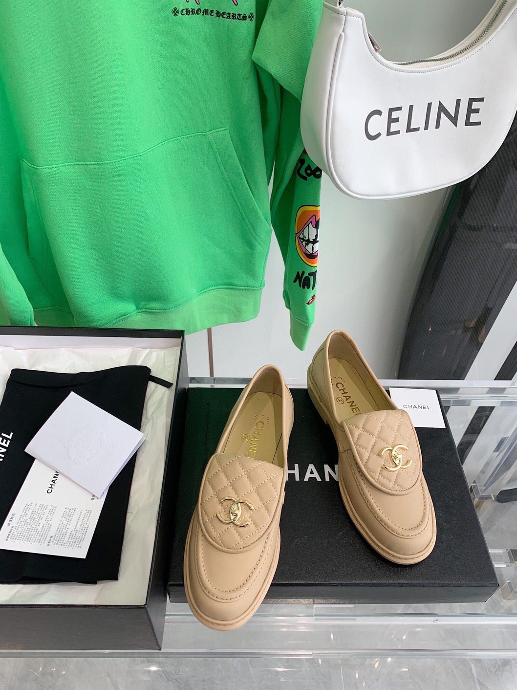 Loafer Chanel Beige Ss2022