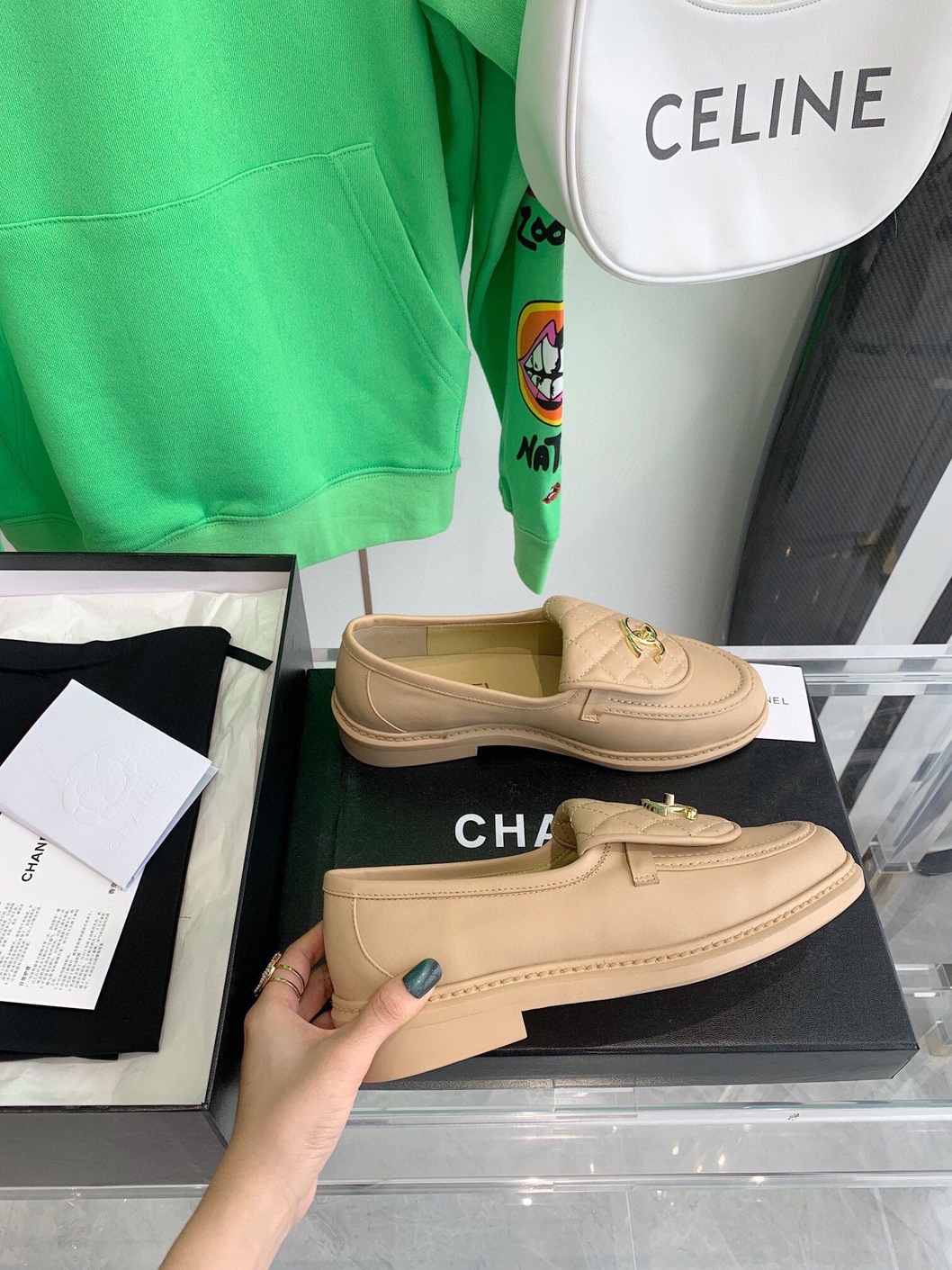 Loafer Chanel Beige Ss2022