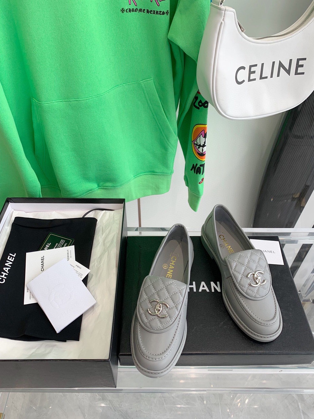 Loafer Chanel Gray Ss2022