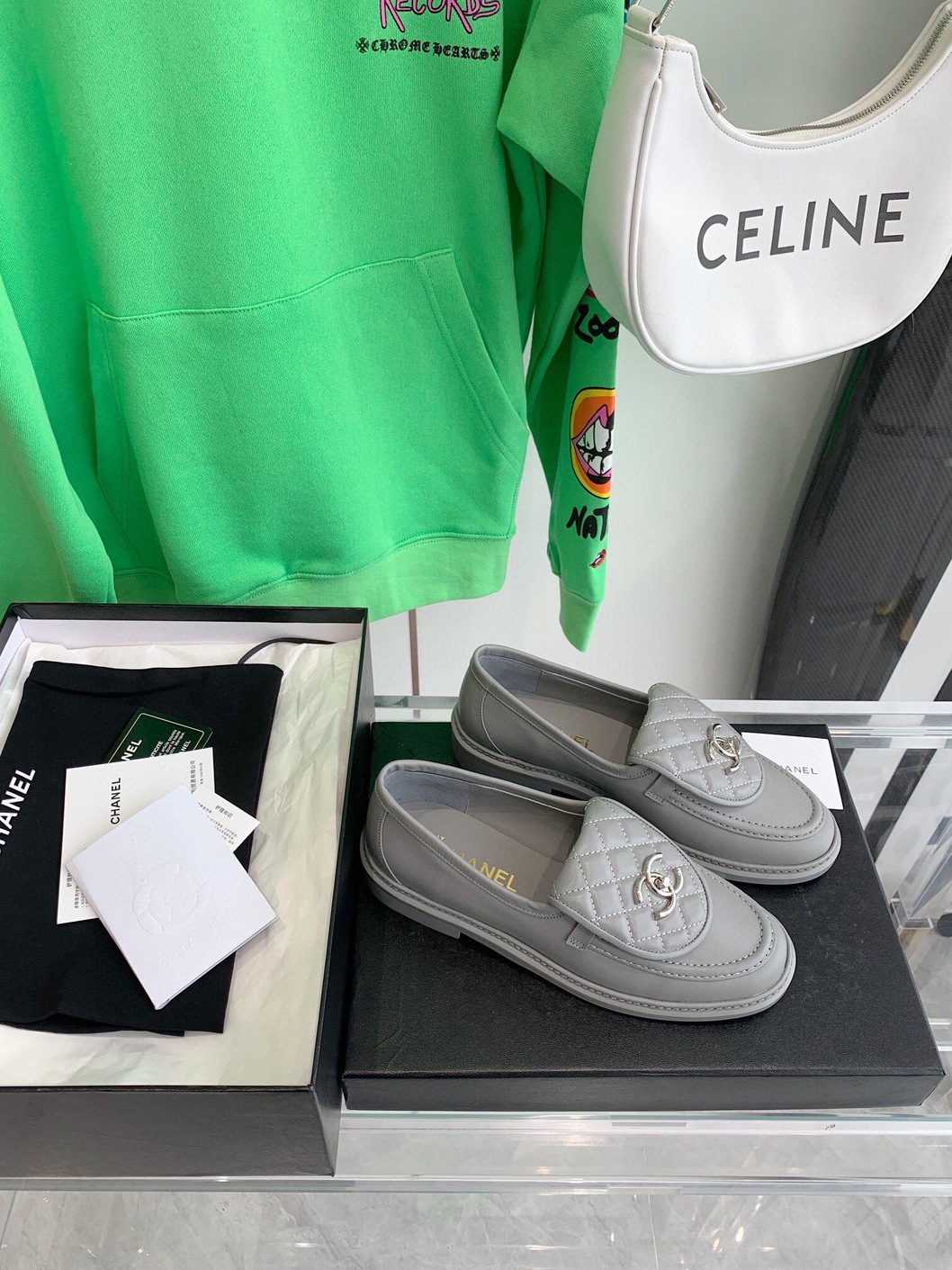 Loafer Chanel Gray Ss2022