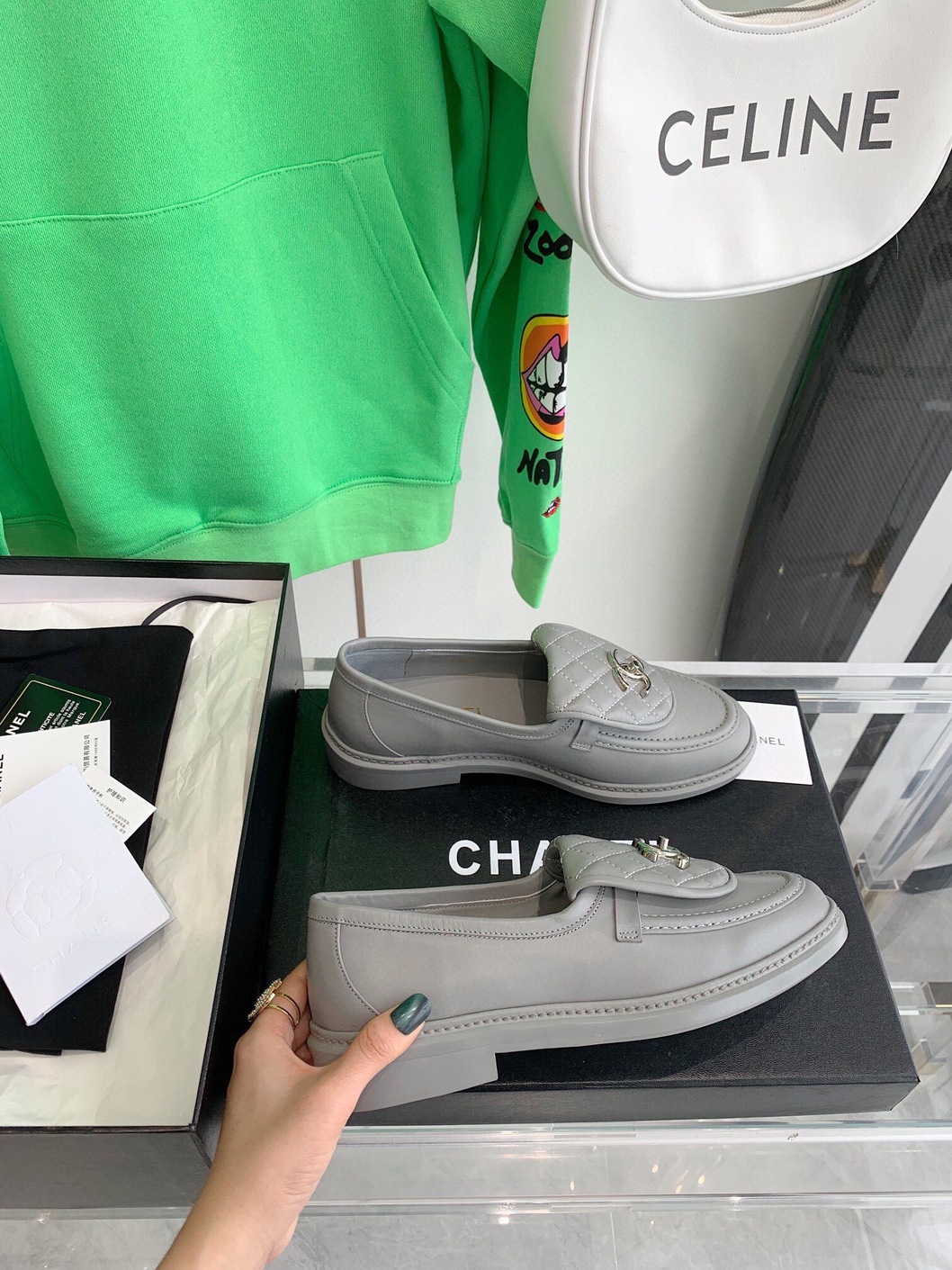Loafer Chanel Gray Ss2022