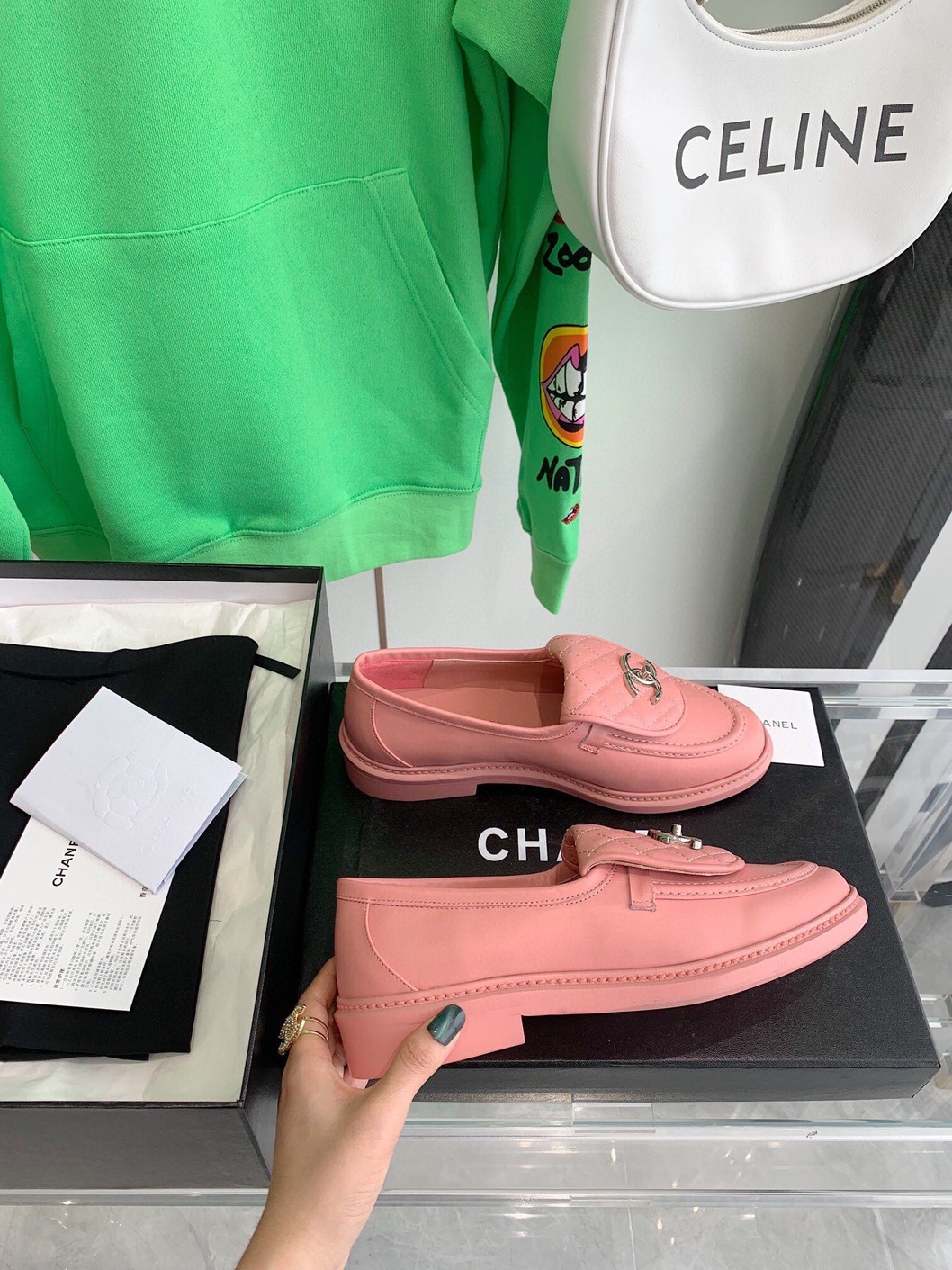 Loafer Chanel Pink Ss2022