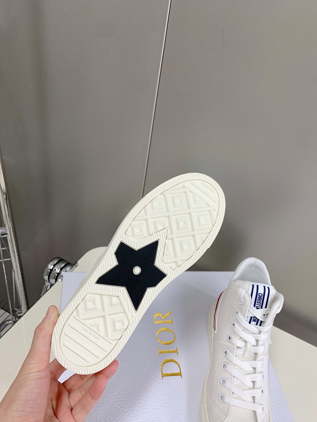 Dior Alps Sneakers Navy Blue