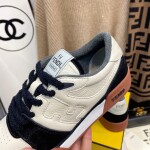 Fendi Sneakers Velvet Black Brown Ss2022