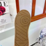 Fendi Sneakers Velvet Blue Beige Ss2022