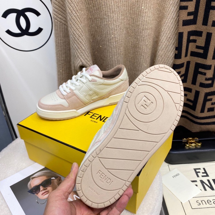 Fendi Sneakers Velvet Pink Ss2022