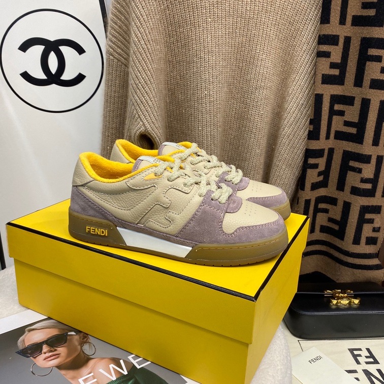 Fendi Sneakers Velvet Purple Ss2022