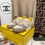 Fendi Sneakers Velvet Purple Ss2022