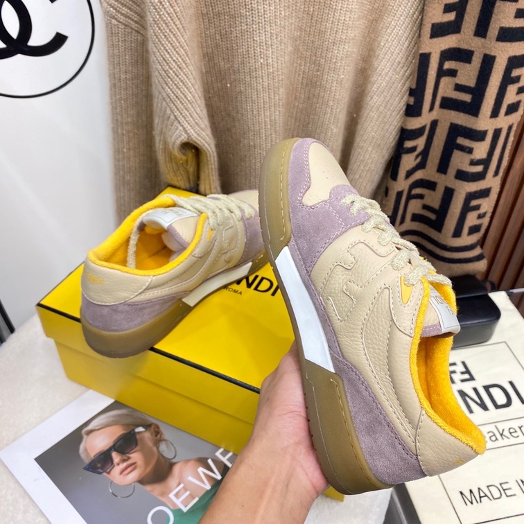 Fendi Sneakers Velvet Purple Ss2022