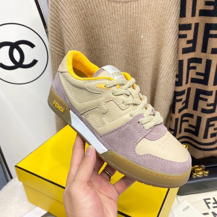 Fendi Sneakers Velvet Purple Ss2022