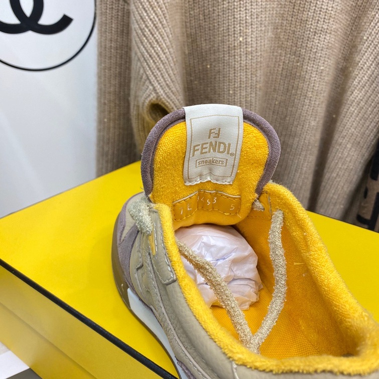 Fendi Sneakers Velvet Purple Ss2022