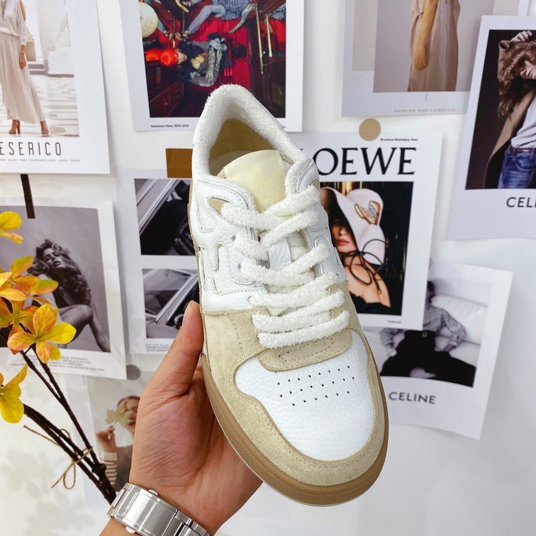 Fendi Sneakers Velvet White Beige Ss2022