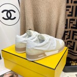 Fendi Sneakers Velvet White Ss2022