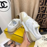 Fendi Sneakers Velvet White Ss2022
