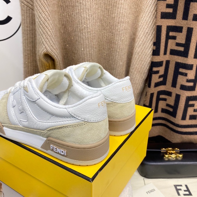 Fendi Sneakers Velvet White Ss2022