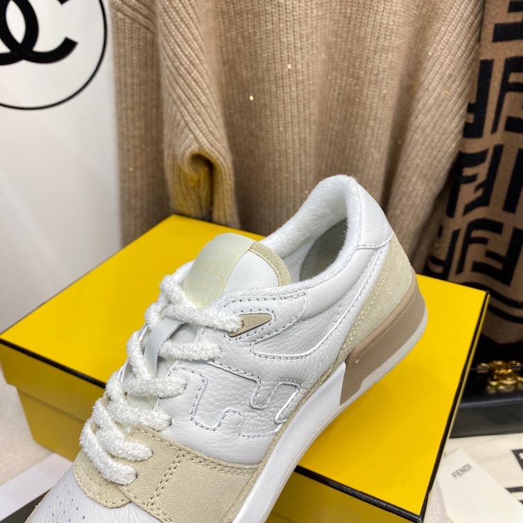 Fendi Sneakers Velvet White Ss2022