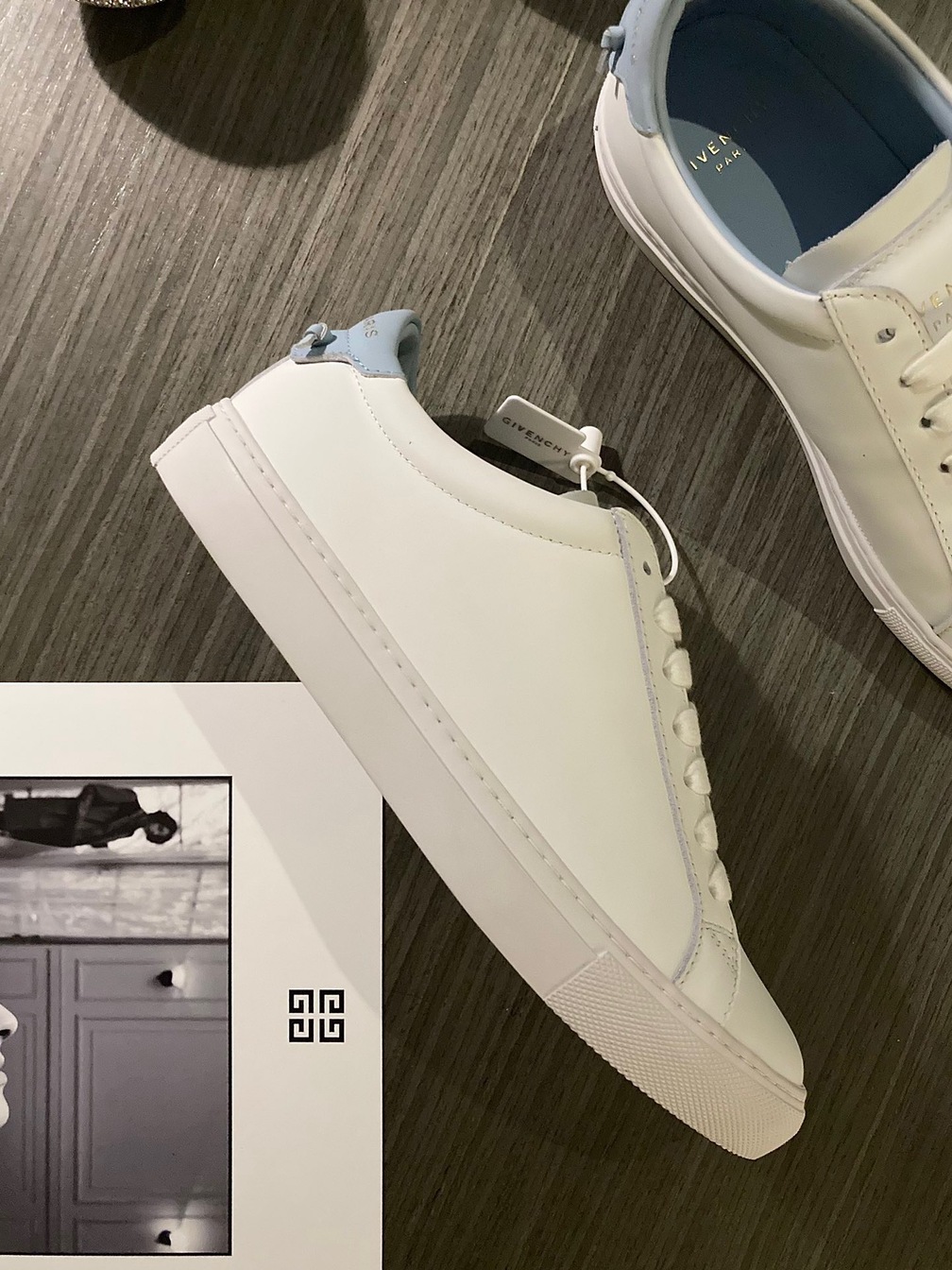 Givenchy Basic Sneakers Light Blue Ss2022