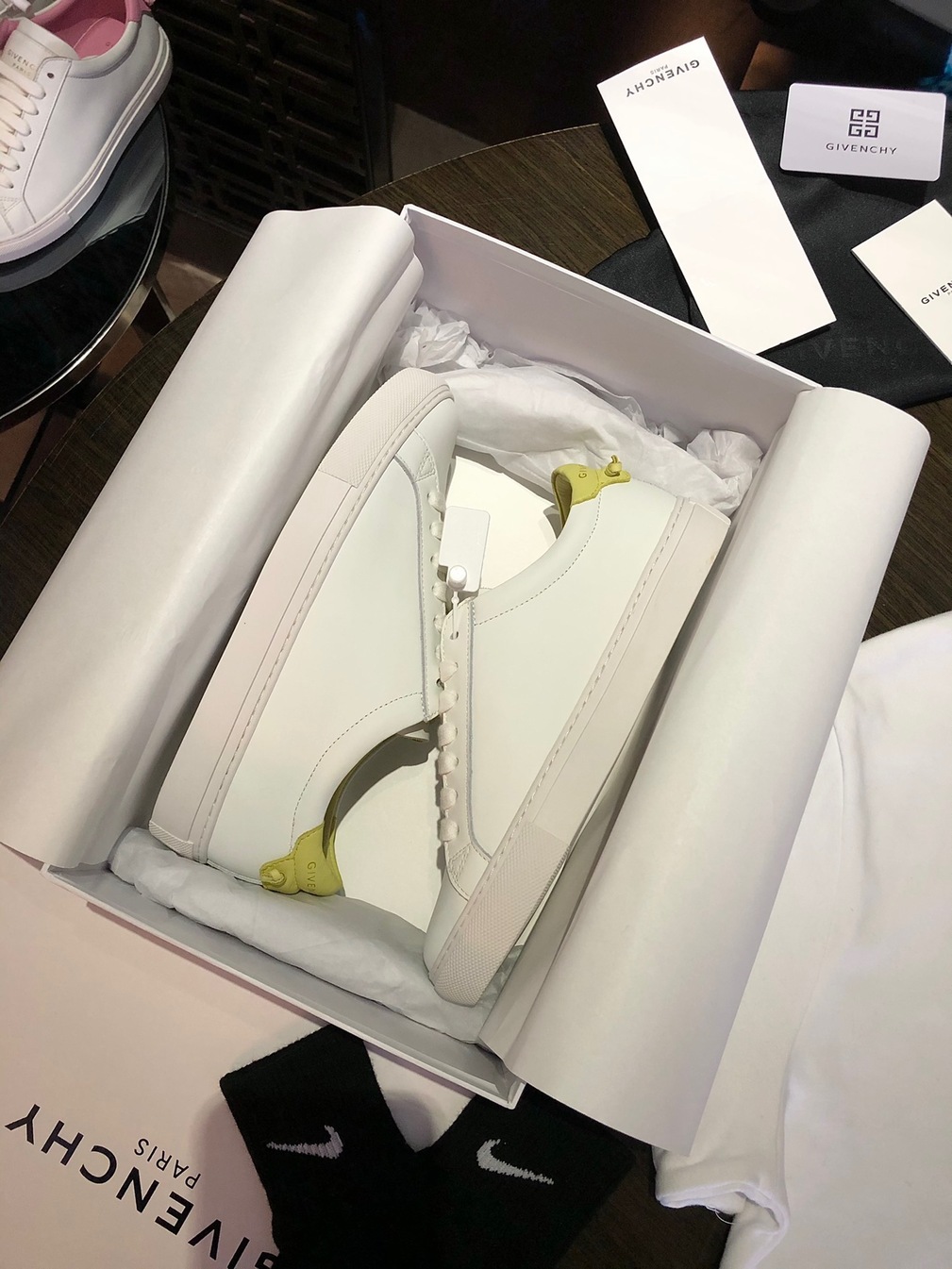 Givenchy Basic Sneakers Yellow Ss2022