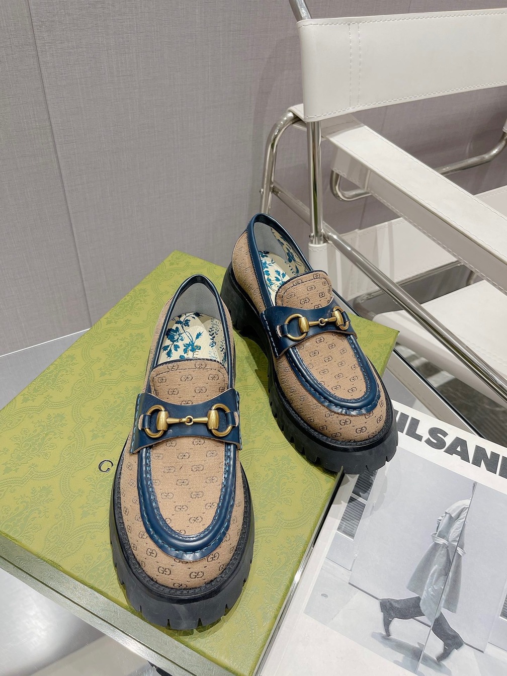 Gucci Loafer Double G Brown Ss2022