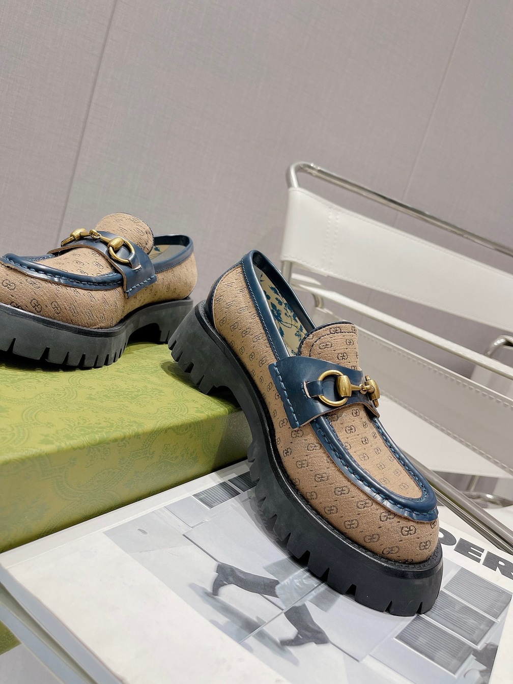 Gucci Loafer Double G Brown Ss2022