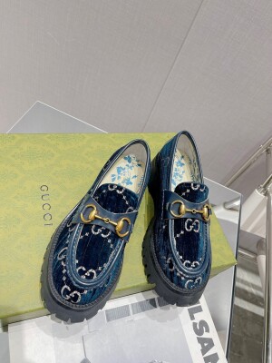 Gucci Loafer Velvet Green Ss2022