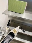 Guccixbalen Heels White Ss2022