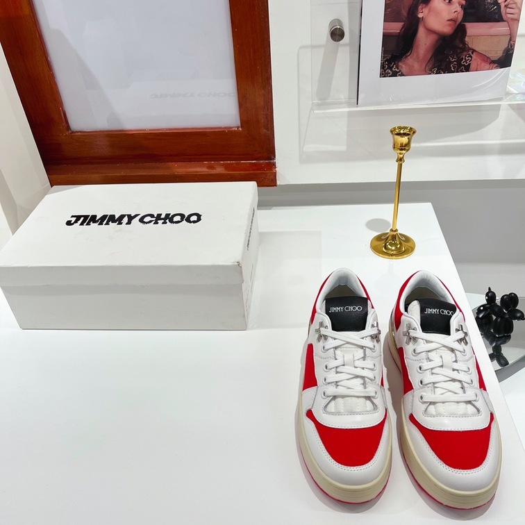 Jimmy Choo Sneakers Red Ss2022