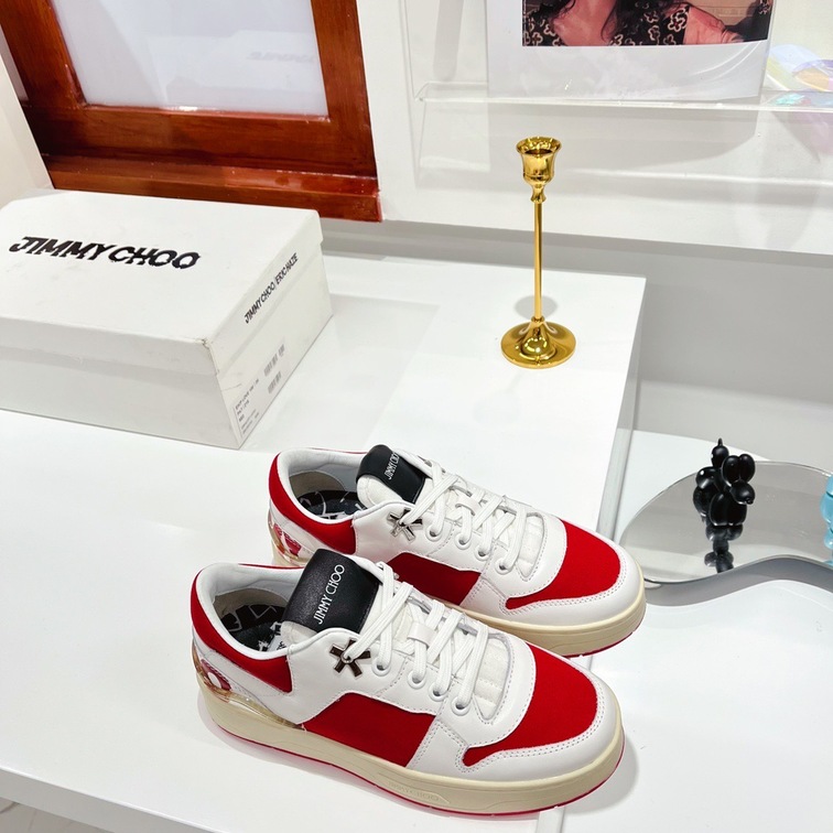 Jimmy Choo Sneakers Red Ss2022